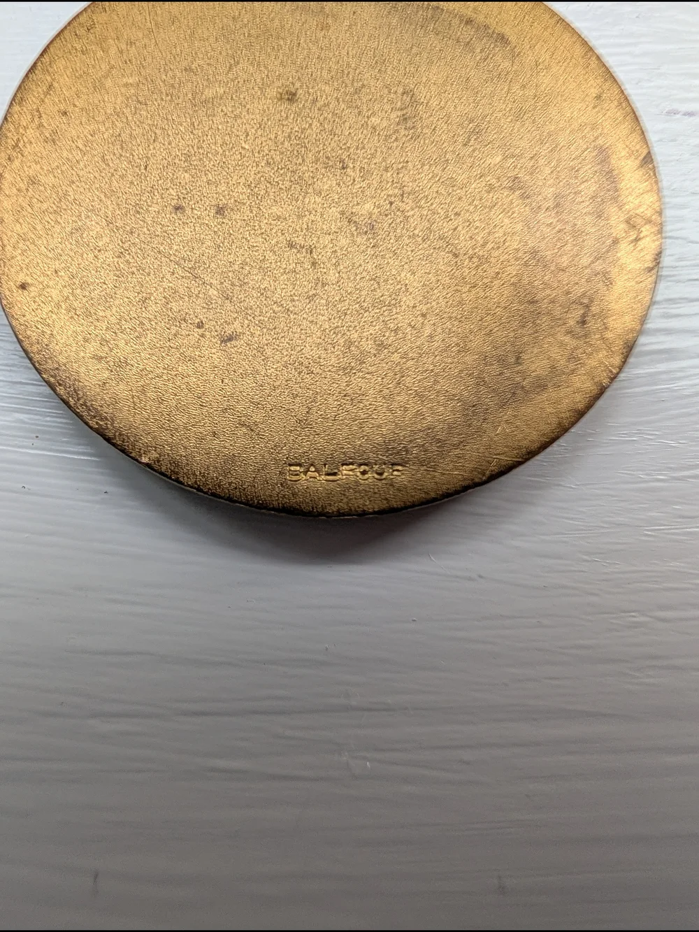 Sigma Chi 75th Anniversary Brass Medal - Oxford Ohio 1930